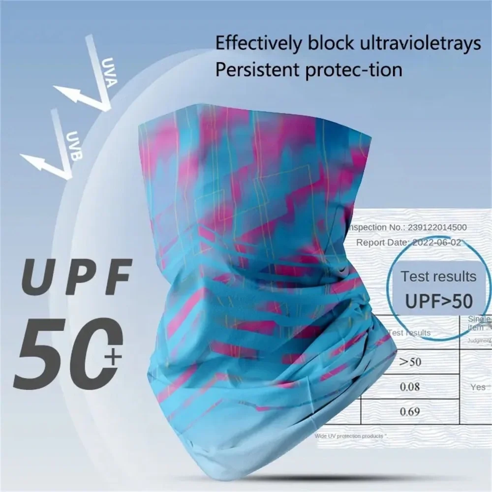 H.T. Bandana Seamless Protector Gaiter Polar Neckwear Derlay Multi